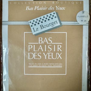 Vintage Nylon Stockings Le Bourget Pleasure for the Eyes