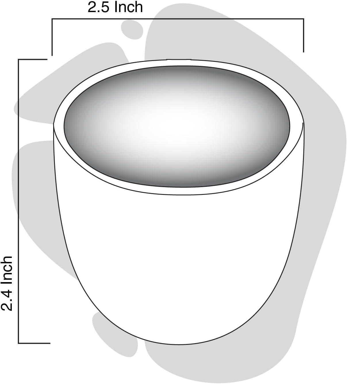 MITTI COOL Exclusive Unglazed Handmade Clay Glass Kullad Set of 6 ...