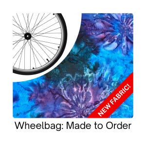 Rolstoeltas, wielorganizer, opbergtas met rits, regenboog tie-dye, cadeau