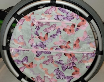 NUZAMAS Organizer universale per passeggino con tasca con cerniera