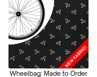 Wheelchair Bag, Wheel Organizer, Zipper Storage Pouch, Book Lover Gift