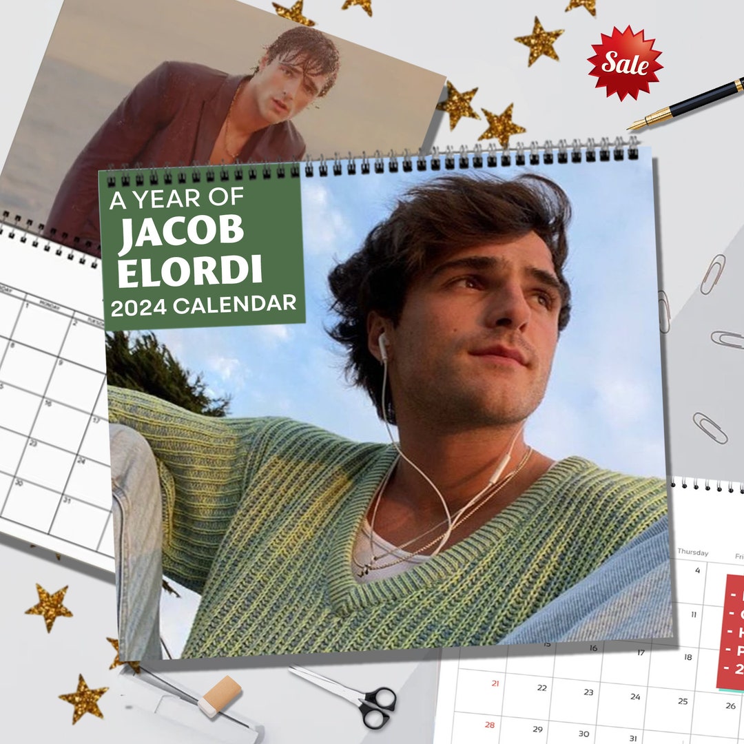 Jacob Elordi Calendar 2025 Calendar, Wall Calendar 2025, Planner 2025
