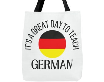 German Teacher Gift, Teacher Appreciation Tote, Teacher Appreciation Gift, Teacher Appreciation, End of School, Teacher Gift from Student