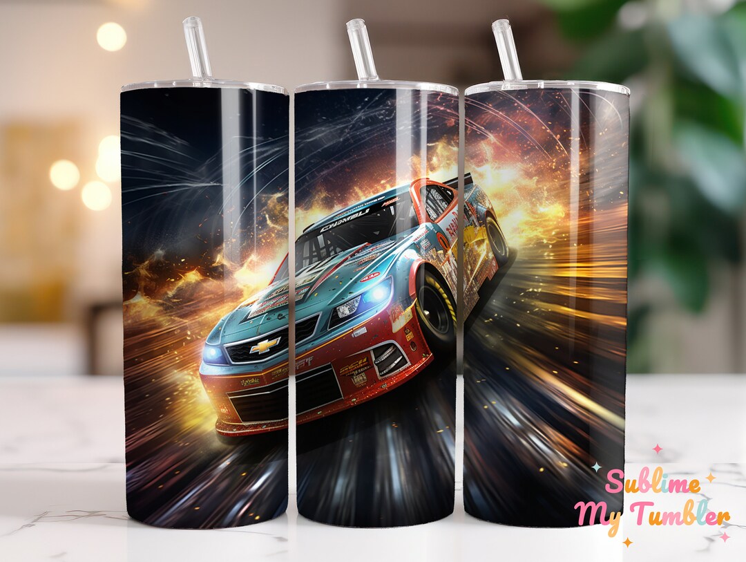 Shell Racing Tumbler Stock Car Racing Tumbler Wrap: Motorsport 20oz Skinny Tumbler ...
