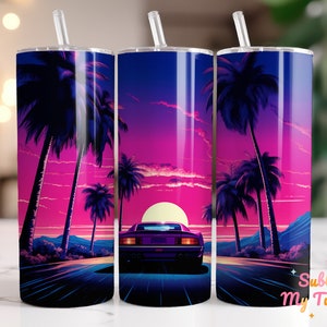 Envoltura para vaso de coche americano, diseño de sublimación de vaso delgado de 20 oz, diseño recto y cónico, descarga digital PNG