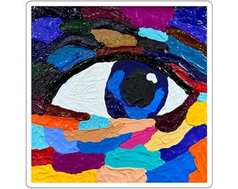 The Eye of an Artist Sticker