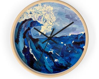 Changing Tides Wall Clock
