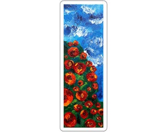 Among the Poppies Sticker