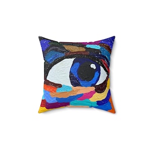 The Eye of an Artist Pillow