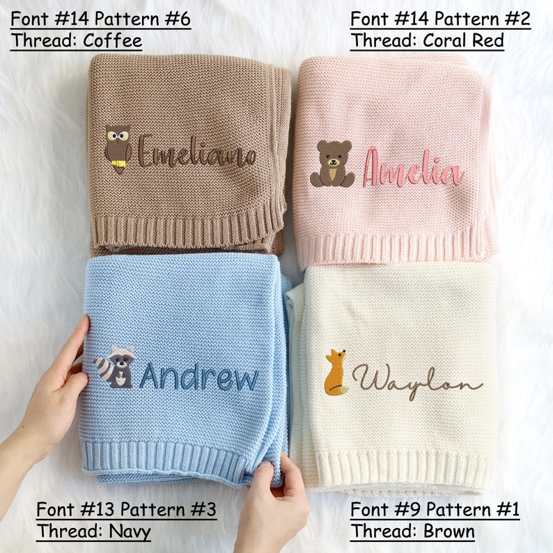 Cotton Baby Receiving Blankets Newborn Baby Blanke... - Grandado