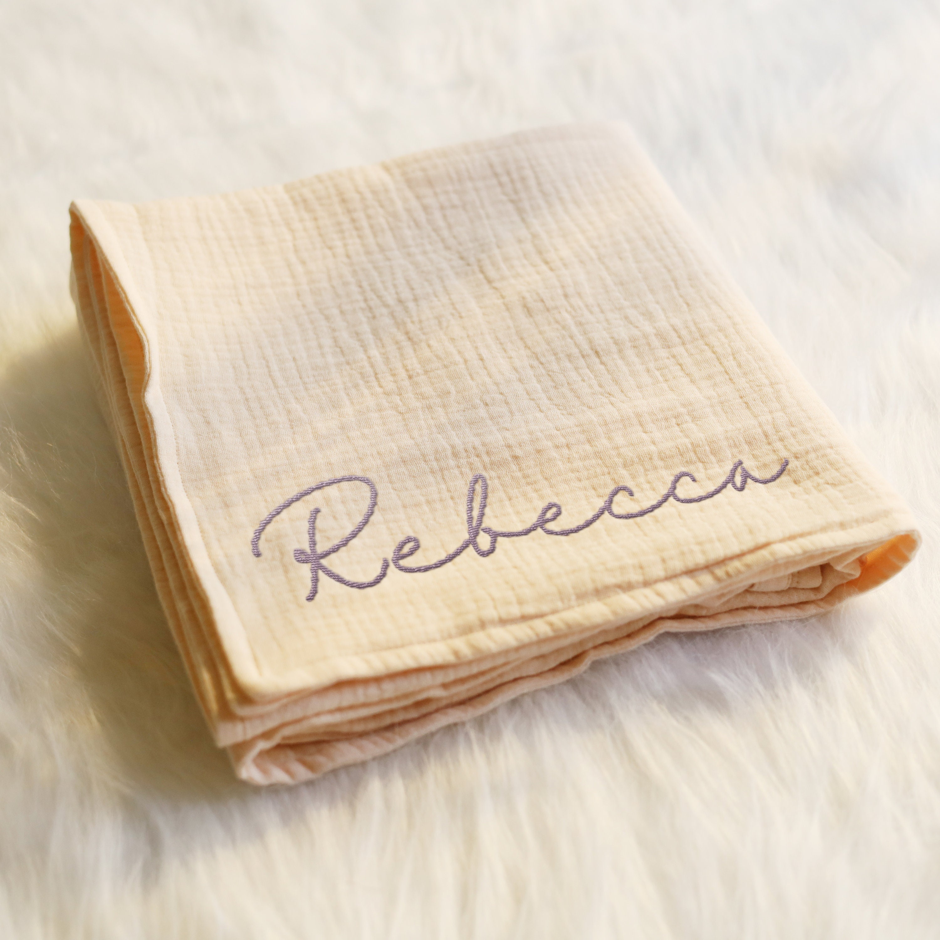 BEBELOP Muslin Baby Blanket - 100% Cotton 4-Layer Swaddle Blanket For Newborns (0-3 Years), 110x120 Cm, Brown Bears - View #5