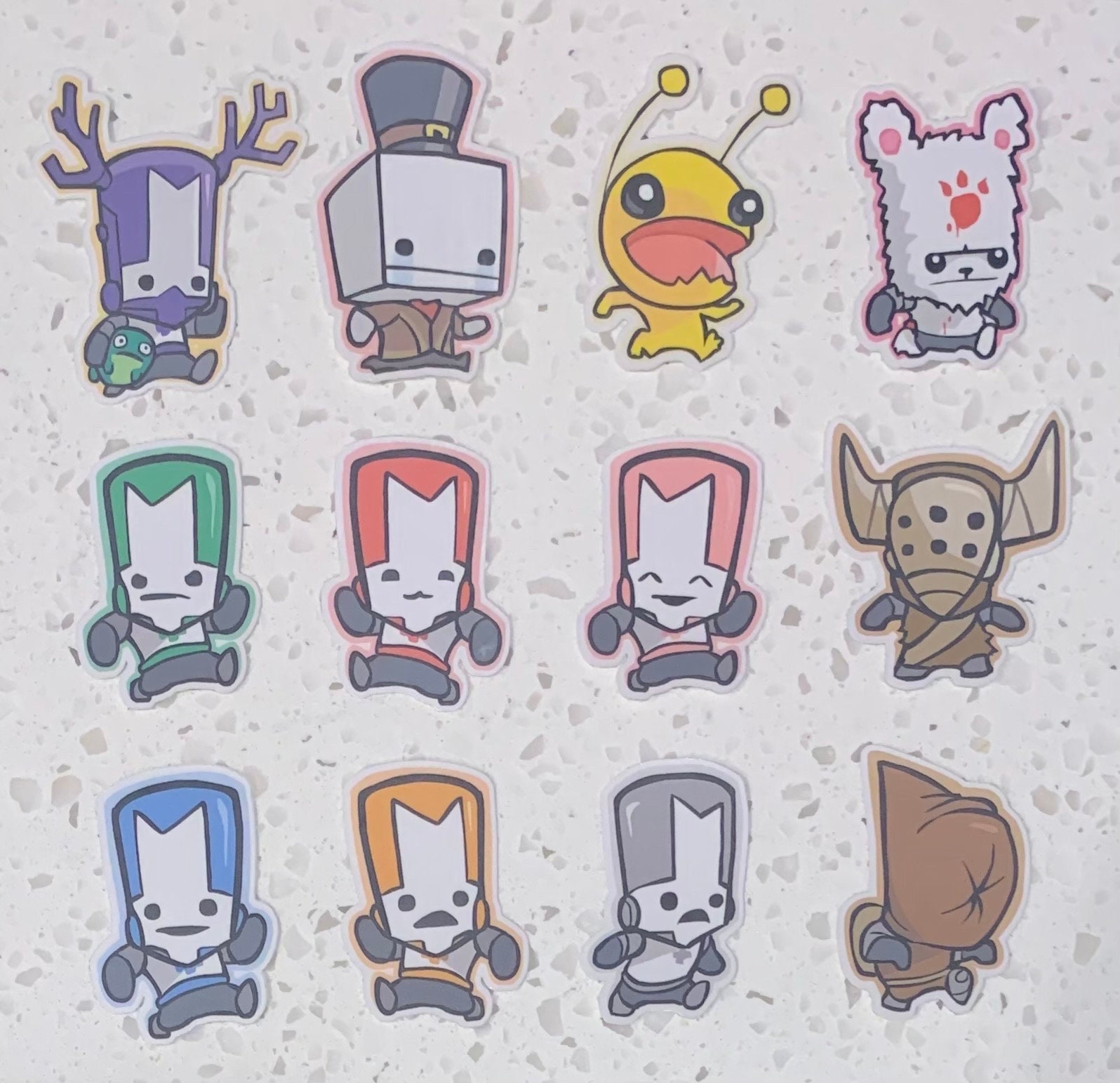  Castle Crashers Bumper Sticker Vinyl Decal 5