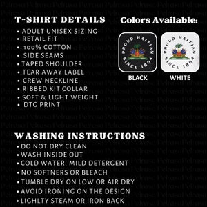 Haitian Clothing, Haitian Coat of Arms Flag Map Shirt, Haiti T-Shirt, Proud Haitian Shirt, Haiti Hoodie, Haiti Sweatshirt, Gift for Haitian image 8