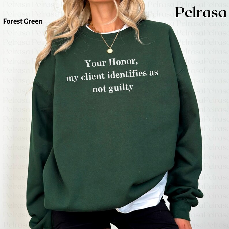 Gen Z Lawyer Jokes Sweatshirt, Future Lawyer Gift, Funny Crewneck Gift