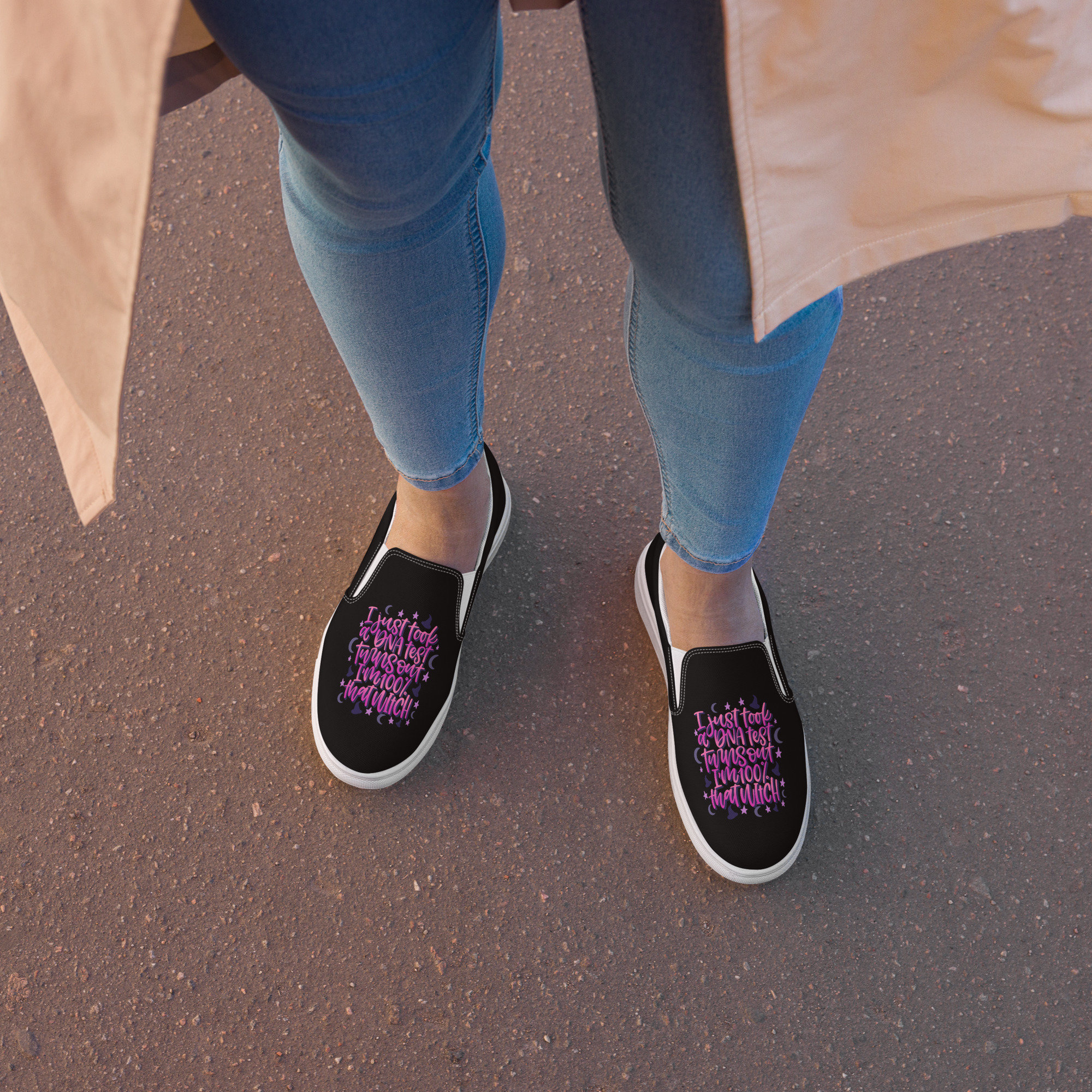 That Witch Women’s Slip-On Canvas Shoes