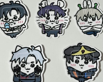 love and deepspace chiikawa stickers