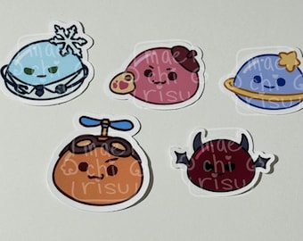 love and deepspace blobbu stickers