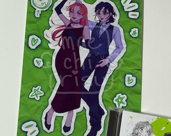 green yuri / the guy she was interested in wasn't a guy at all print