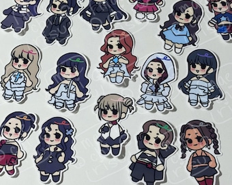 loona redebut stickers