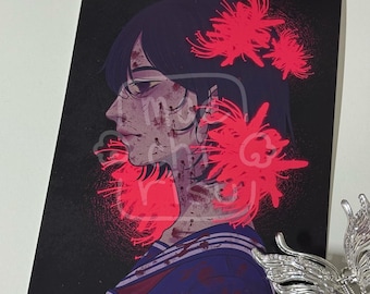 silent hill f hinako print