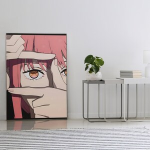 Makima | Chainsaw Man | Anime Wall Art | Anime Room Decor | Manga Poster | Anime Prints | Wall Art