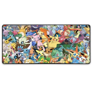 Mouse pad personalizado gamer - Pokemon Agua Fogo Planta Charizard  Blastoise Venusaur