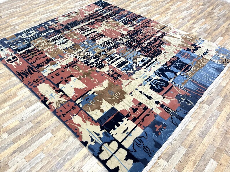 8'x10' Rug Indo Nepal Carpet Handknotted Carpet 105 Knots Carpets NEW TRADITIONAL CARPET Etsy