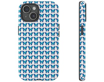 Etui na telefony iPhone i Samsung Galaxy Tough z nadrukiem motyla