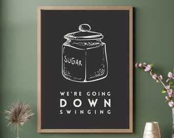 Fall Out Boy Print - (Digital Download) - funny lyric art pun