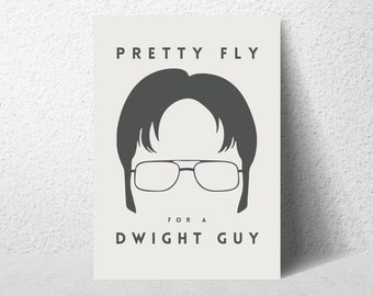 The Offspring Dwight Schrute - Art Print Digital Download - funny home decor pop punk lyric art