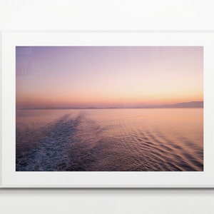 Aegean Sea Sunrise Photo Print: Greek Island Seascape (Digital Download)