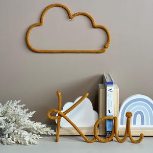 Nombre de punto personalizado, nombre de alambre de punto, signo de nombre de guardería, nombre personalizado de niños, nombres de punto, arte de pared, decoración de habitación para niños, decoración de pared