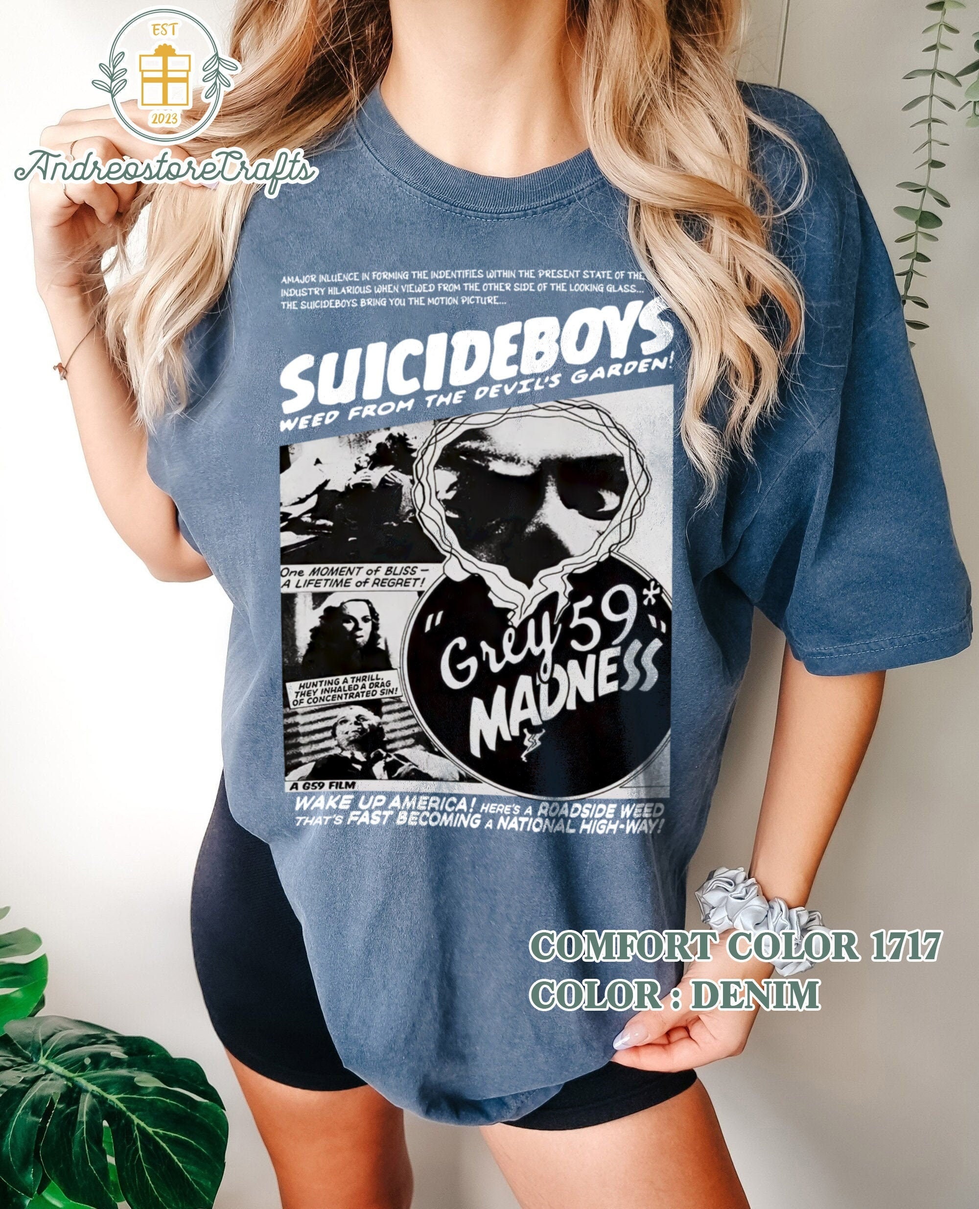 Shop Durable Suicide Boys Scrim Classic T-shirt At An Affordable