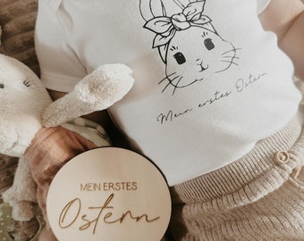 Mein erstes Ostern Body | Body Ostern | Ostern Baby | Body Baby personalisiert | Babybody Ostern