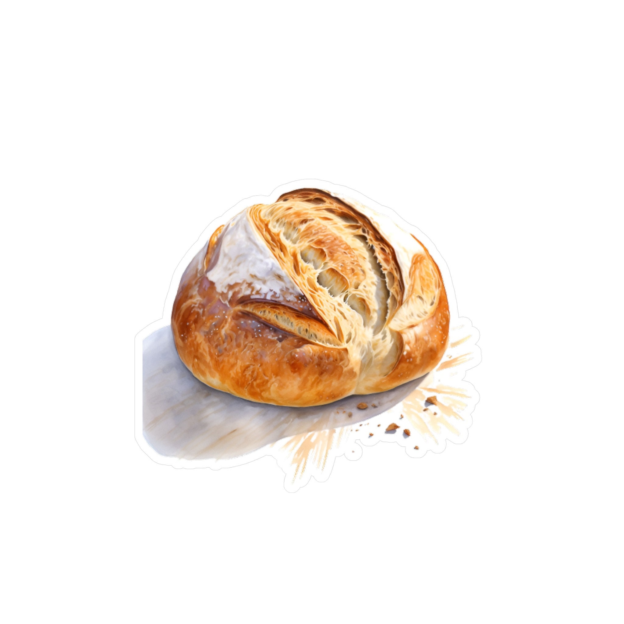 Sourdough Bread Sticker Vinyl Decal - Etsy