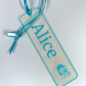Personalized bookmark with name, 3D printed. Gift for book lovers, special gift for friend. Custom 3D printed gadgets. Lovely gift ideas.
