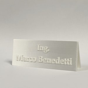 Customizable 3D printed nameplate, gift for graduation, birthdays...