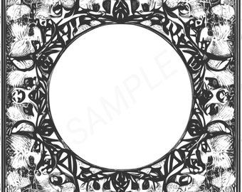 Decorative Frames, Decorative SVG Frames, Digital Clipart, Frames SVG,