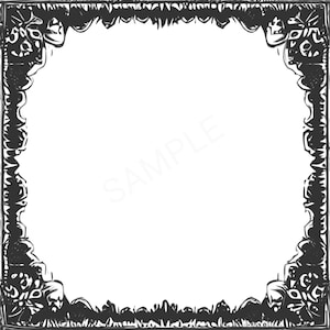 Decorative Frames, Decorative Frames SVG, Digital Clipart, Frames SVG, Flourish Frames SVG