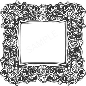 Decorative Frames, Decorative Frames SVG, Digital Clipart, Frames SVG, Flourish Frames SVG