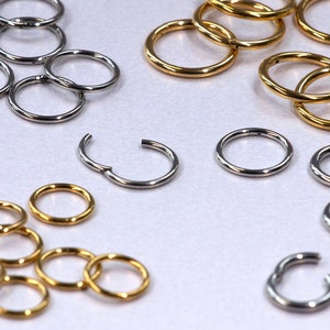 Septum Ring Clicker - Hinged Segment Ring - Surgical Steel - Gold/Silver - Minimalist Piercing Hoop