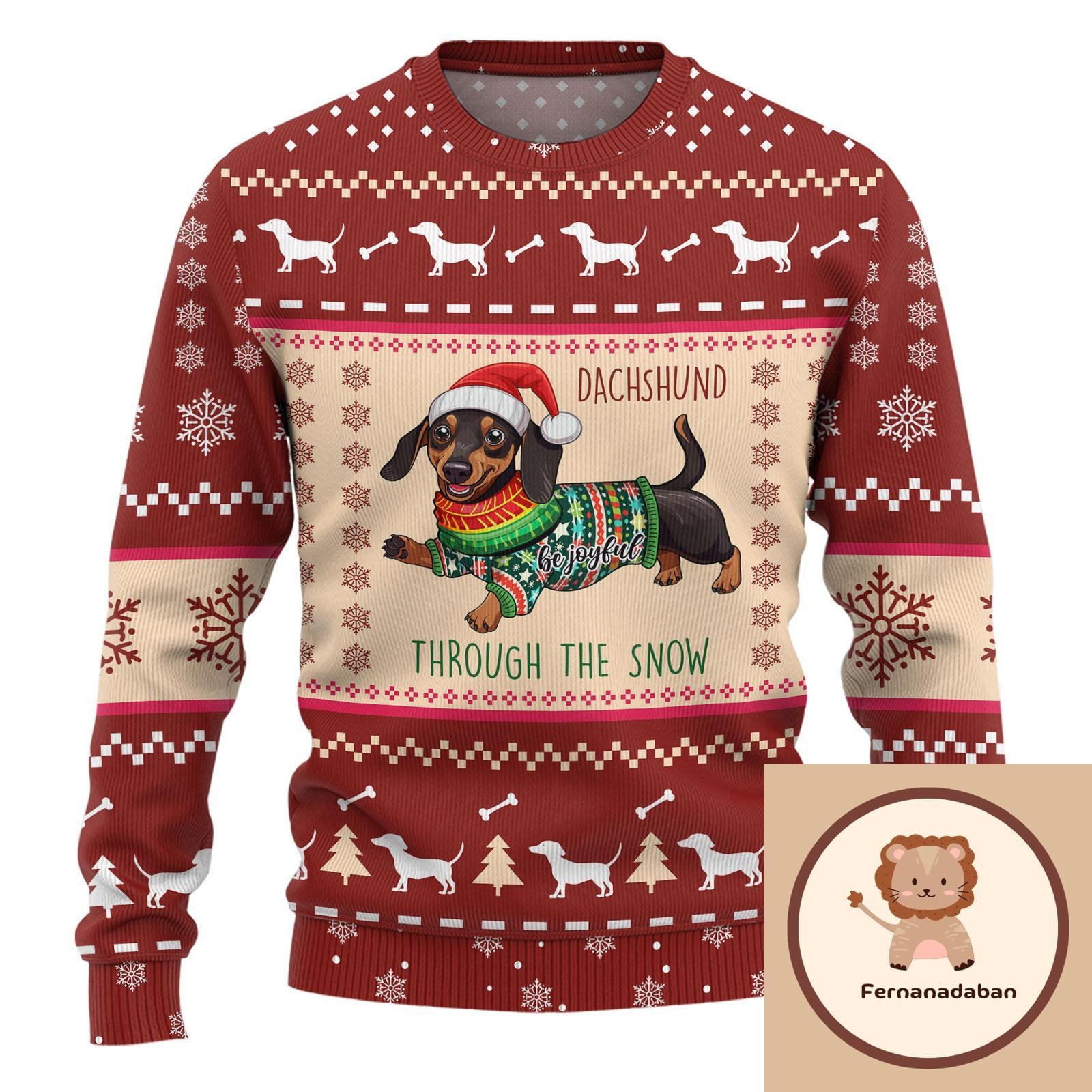 Discover Christmas Gift, Dachshund Ugly Sweater, Dachshund Sweater, Dachshund Christmas Sweater,Dachshund Ugly Christmas Sweater,Dachshund Shirt