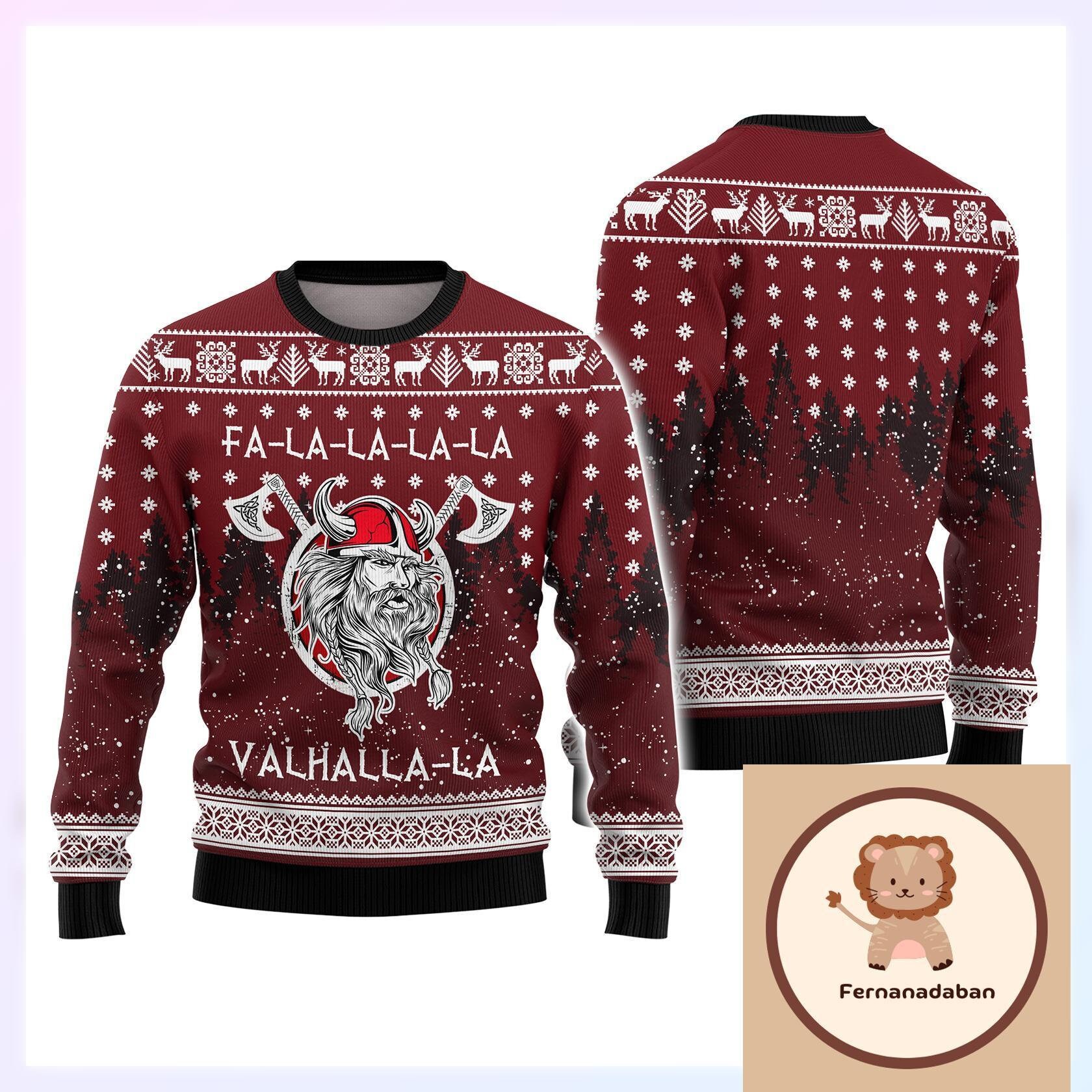 Fa la la top la valhalla sweater