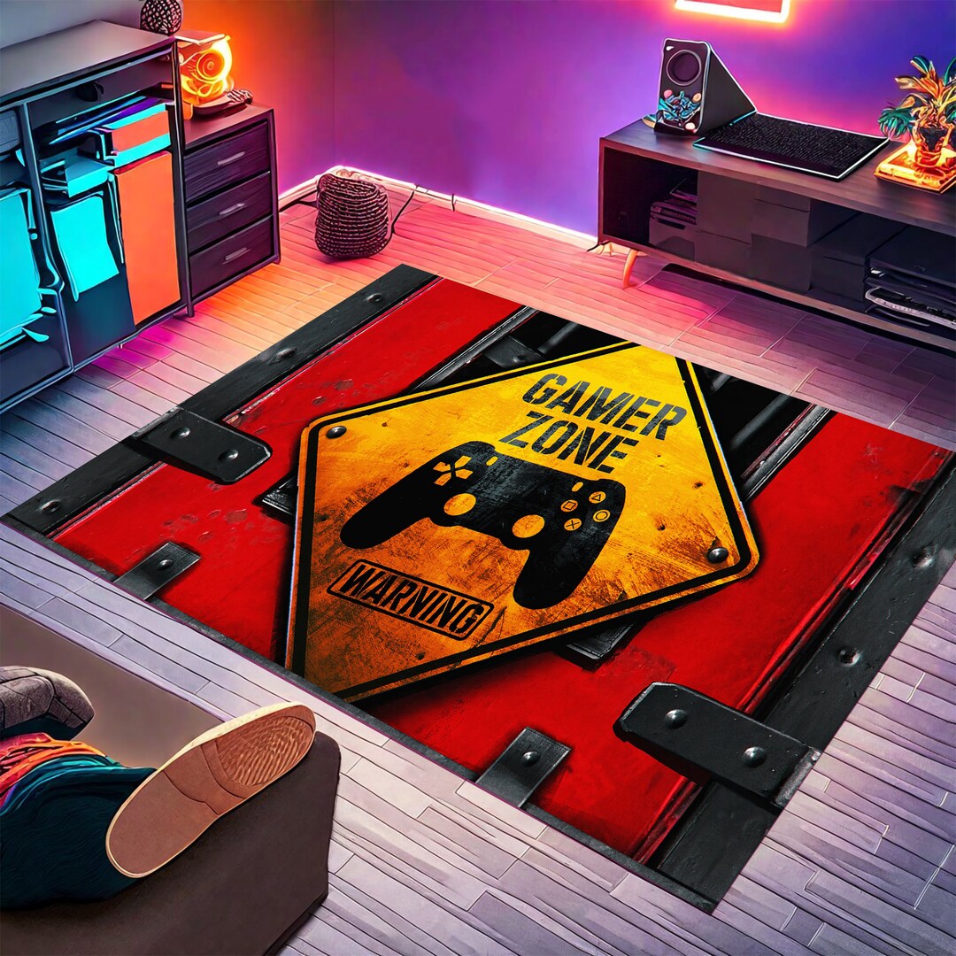 Game Zone Ruggame Room Ruggaming Room Ruggame Room Etsy