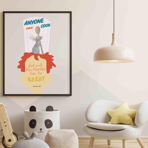 Ratatouille Wall Art: Remy & Linguini Kitchen Print (PNG File)