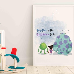 Monster Inc Quote - Etsy