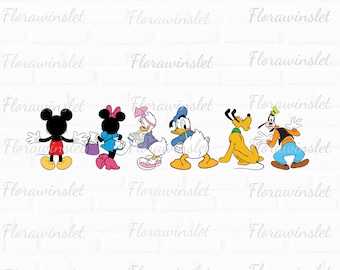 Mickey And Friends Bundle, Mickey and Friends Bundle PNG, Mickey Png, Minnie Png, Mickey and Friends Image, Mickey Minnie Pluto Goofy