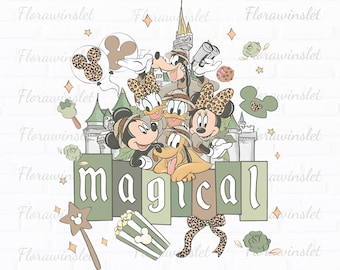 Mickey and Friends Magical Park PNG, Happiest Place On Earth Png, Magical Castle png, Mouse Castle Png, Family Vacation, Magical Kingdom Png
