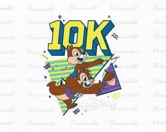 Mickey & Friends Marathon2026 PNG Bundle (Digital Download)