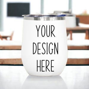 Wine Tumbler Mockup | 12 oz White Tumbler Mockup | Tumbler Mockup | White Tumbler Mockup | White Wine Tumbler | JPG Digital Download